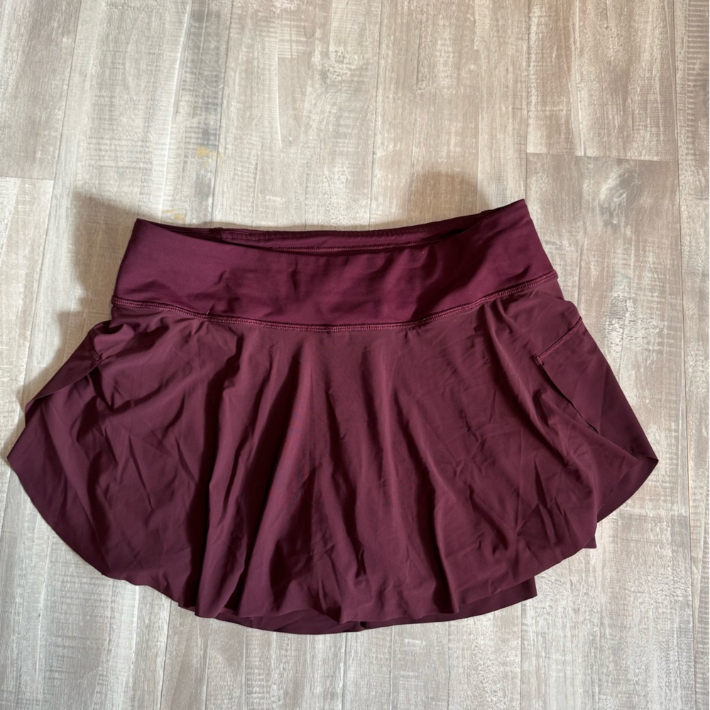 Lululemon Maroon Skirt Size 4